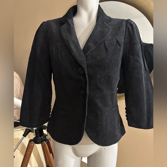 5/25$ Must Buy 5 !! Halogen business blazer jacket corduroy sz. Small - Picture 1 of 15